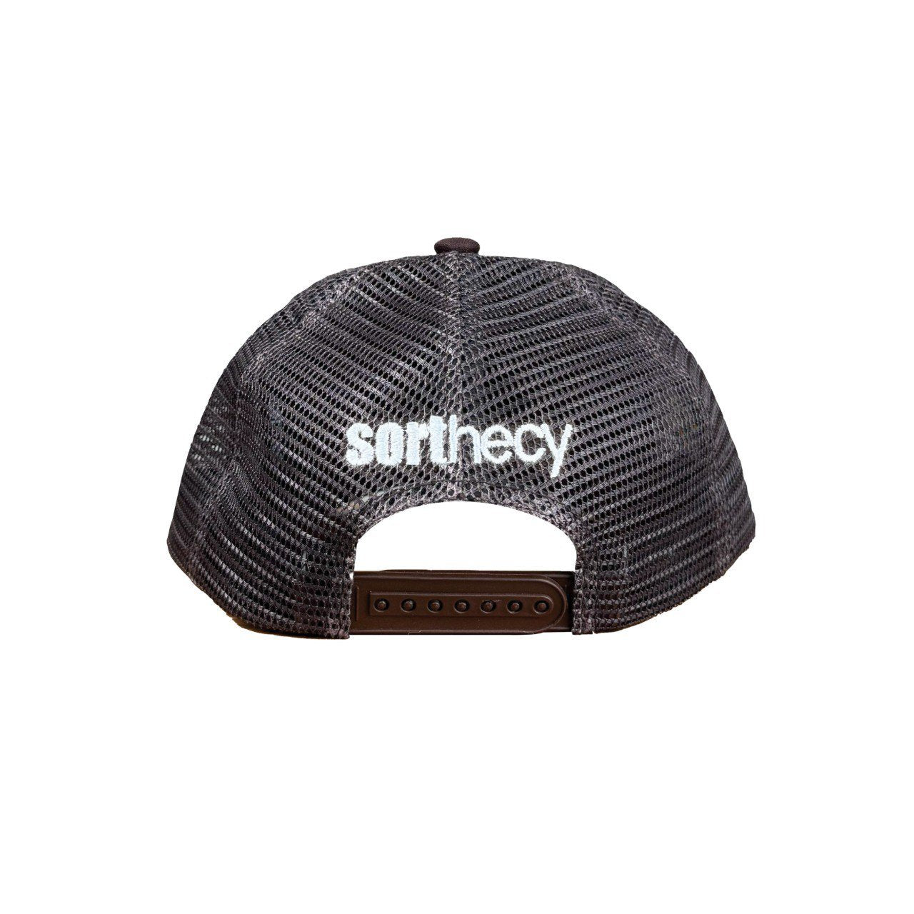 CLASSIC LOGO TRUCKER HAT DARK BROWN