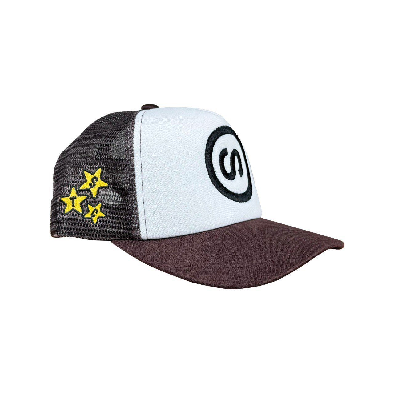CLASSIC LOGO TRUCKER HAT DARK BROWN