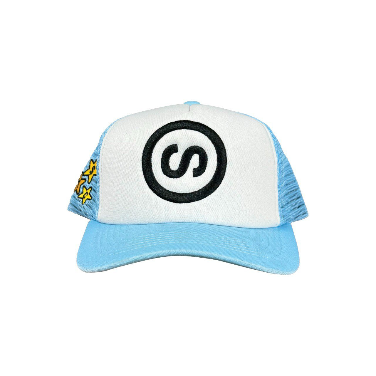 CLASSIC LOGO TRUCKER HAT BABY BLUE