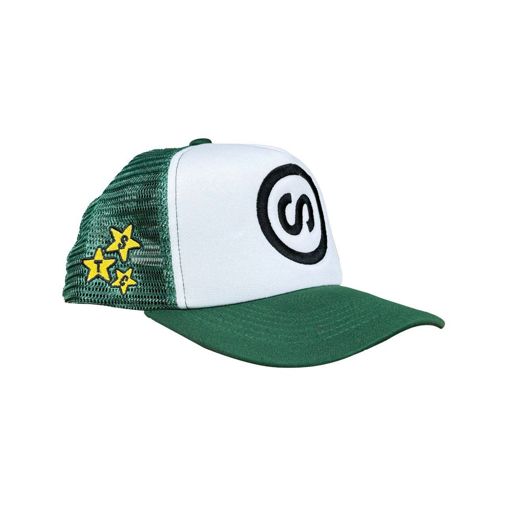 CLASSIC LOGO TRUCKER HAT DARK GREEN
