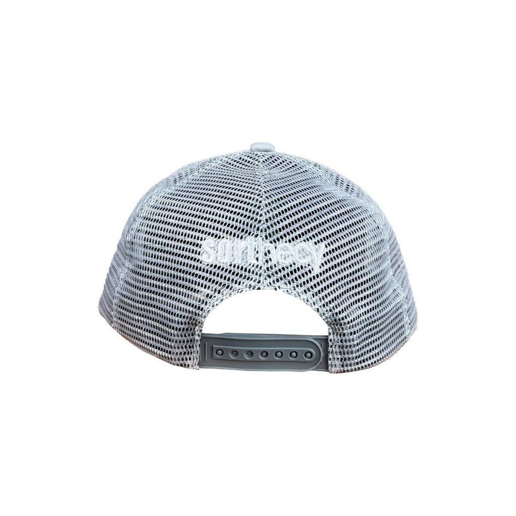 CLASSIC LOGO TRUCKER HAT GREY