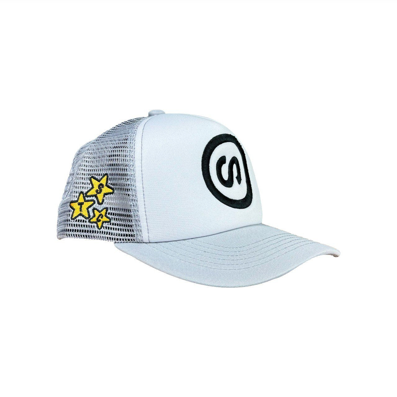 CLASSIC LOGO TRUCKER HAT GREY