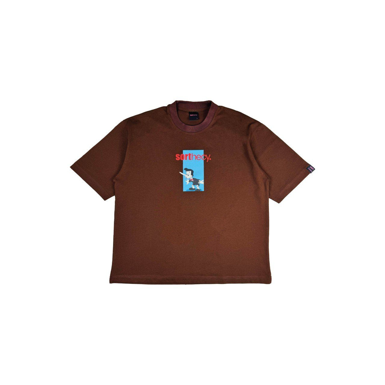 PUPPET BROWN TEE