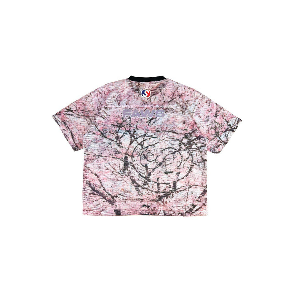 BLOSSOM MESH JERSEY