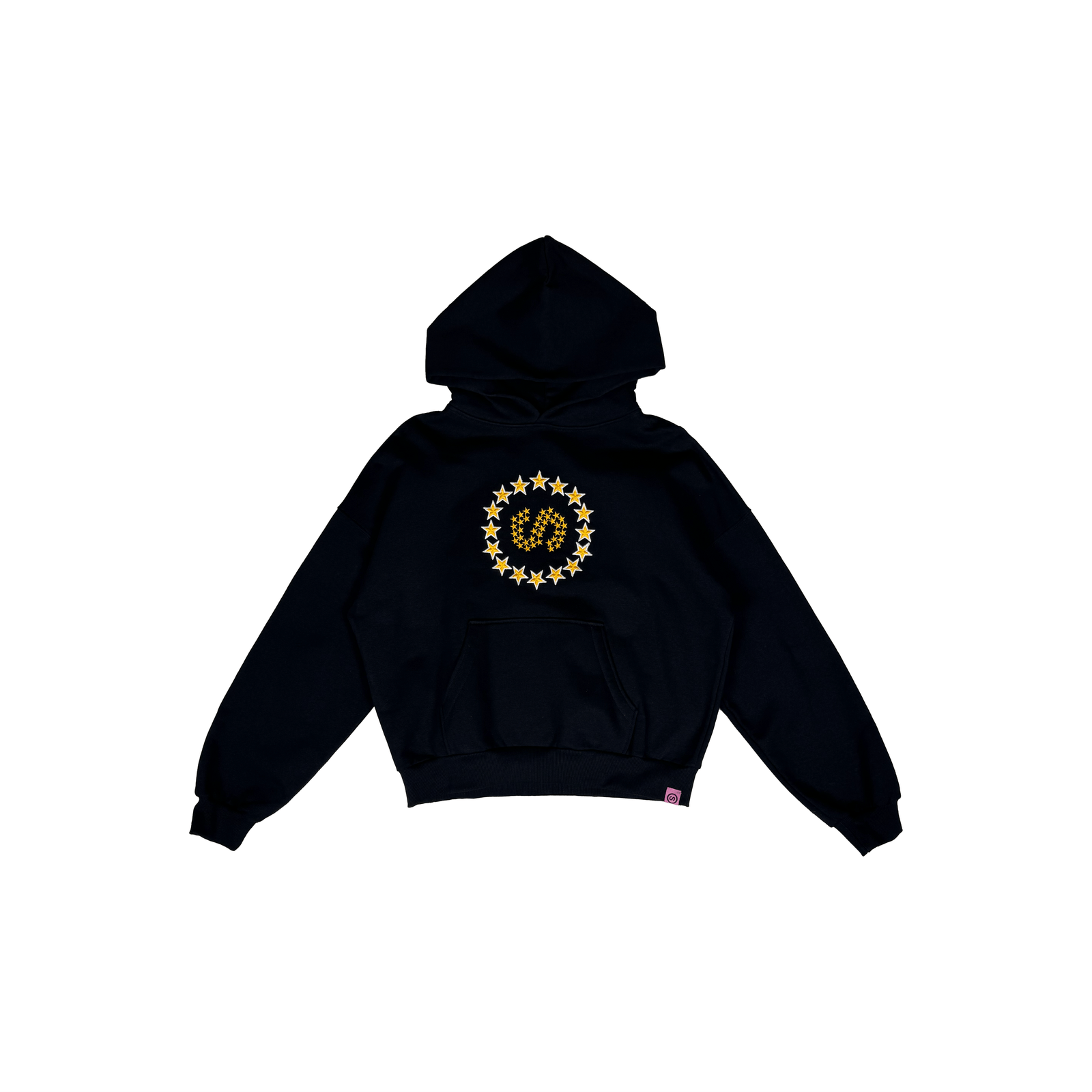 SORTHECY ALL THE STAR PULLOVER HOODIE BLACK