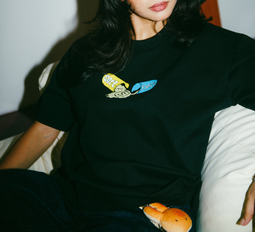 SORTHECY PILLS TEE BLACK