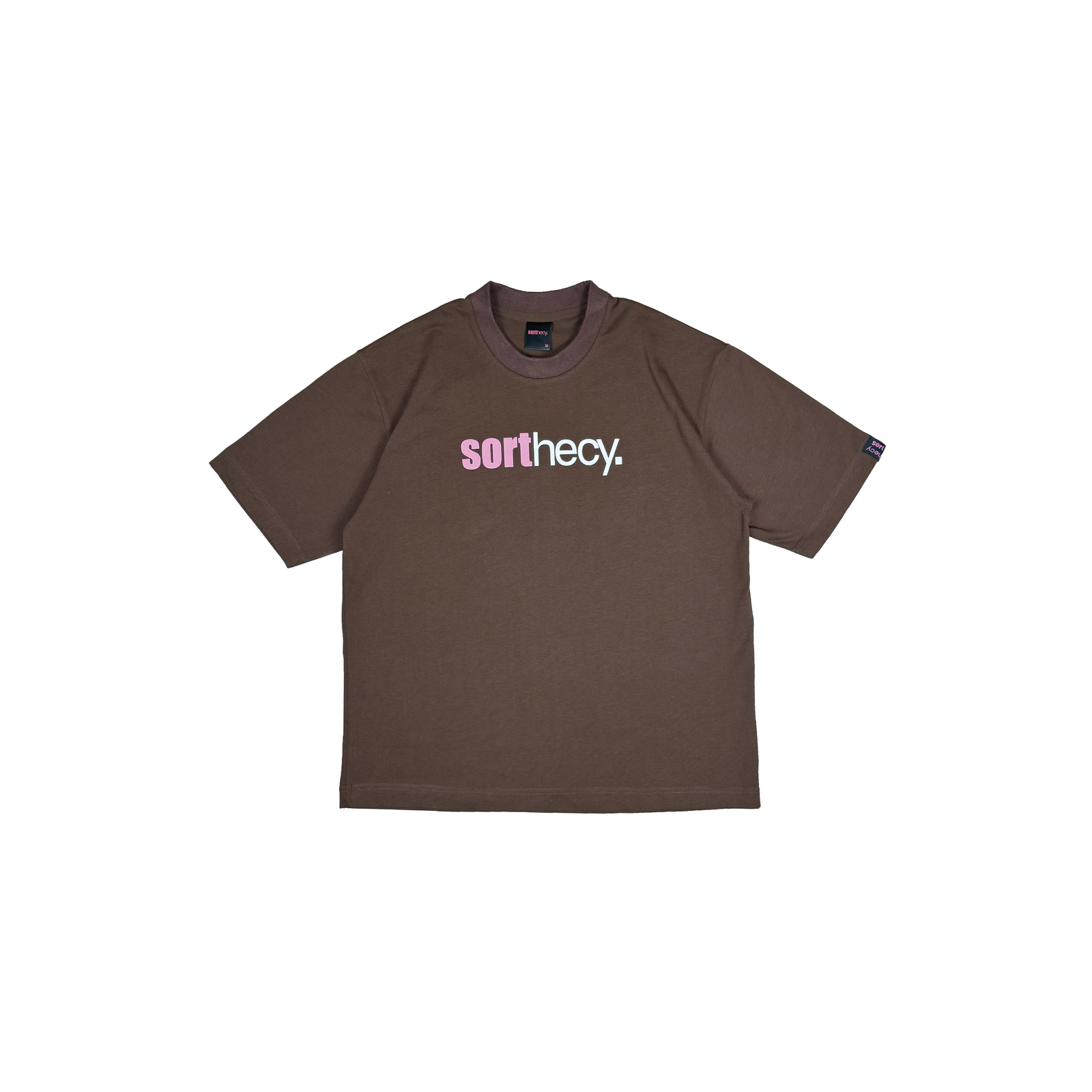 CLASSIC LOGO BROWN TEE