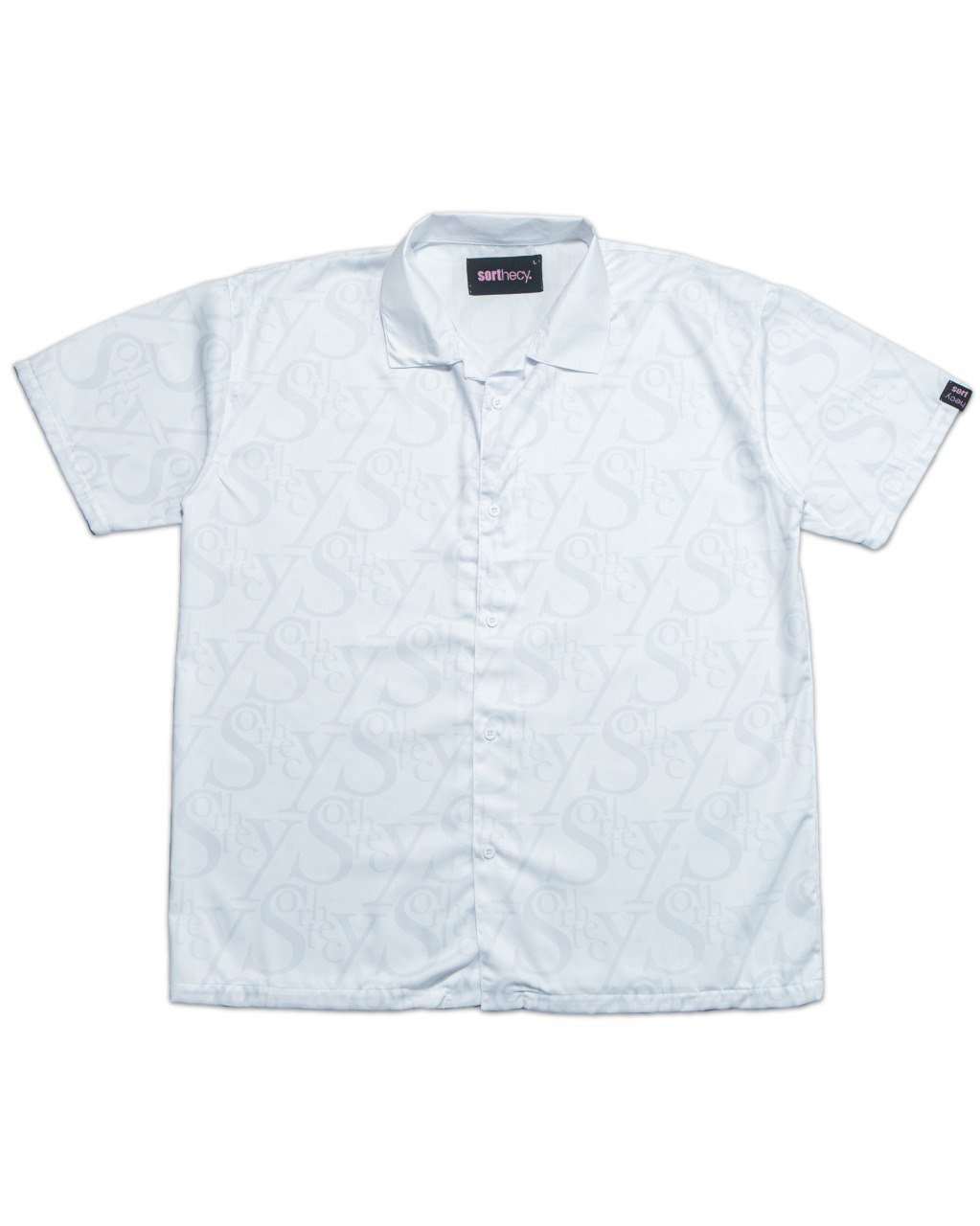 ALL OVER SIOR WHITE SHIRT