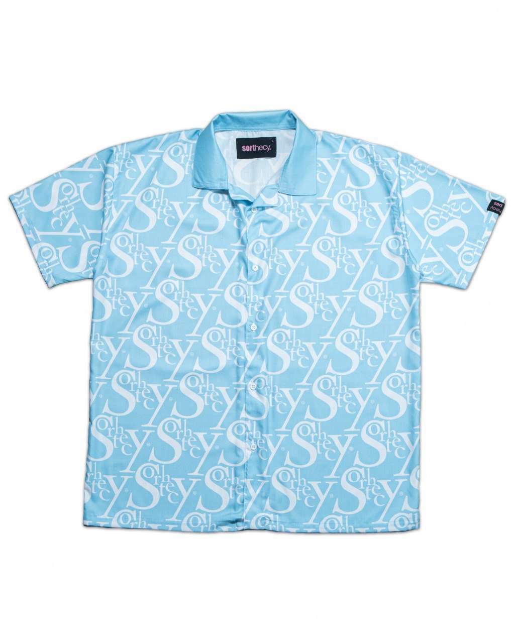 ALL OVER SIOR BLUE SHIRT