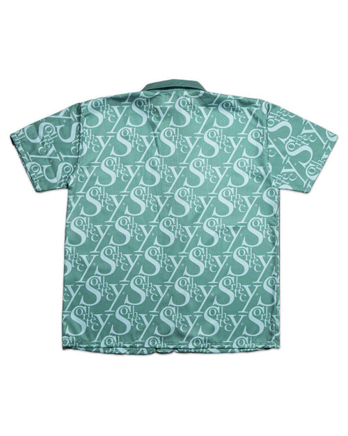ALL OVER SIOR GREEN SHIRT