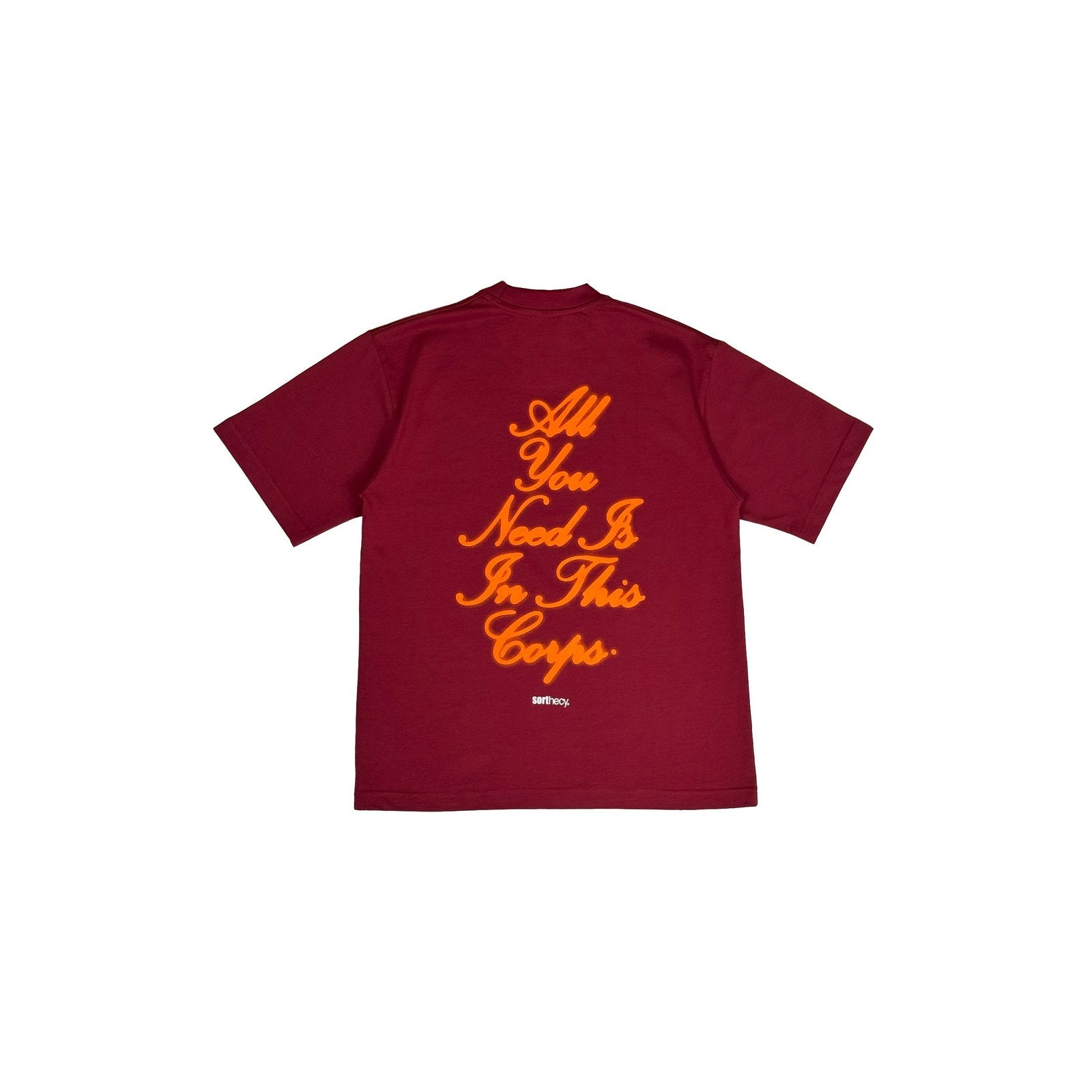 SORTHECY CORPS MAROON TEE