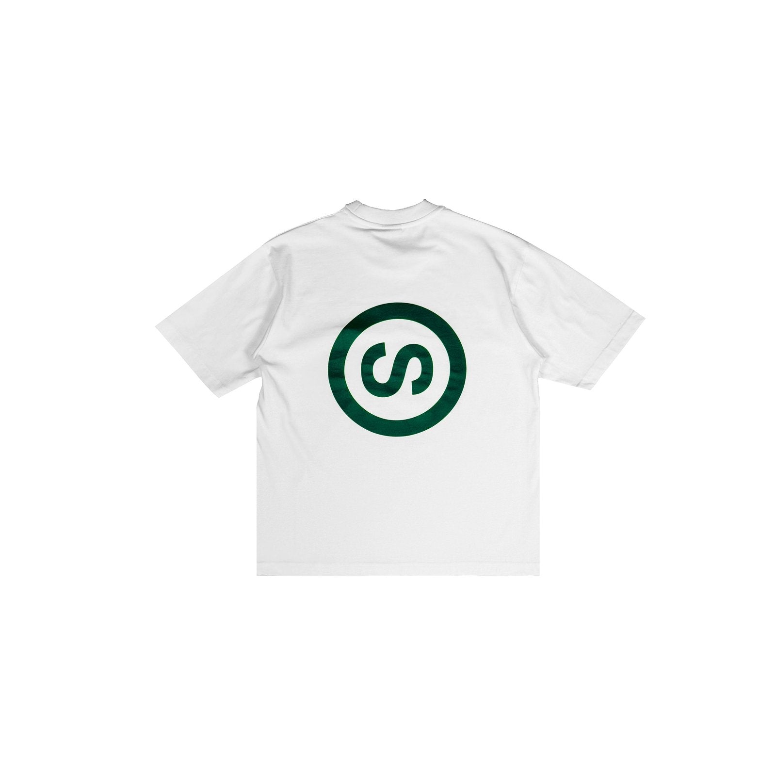 SORTHECY CLASSIC LOGO GREEN WHITE TEE