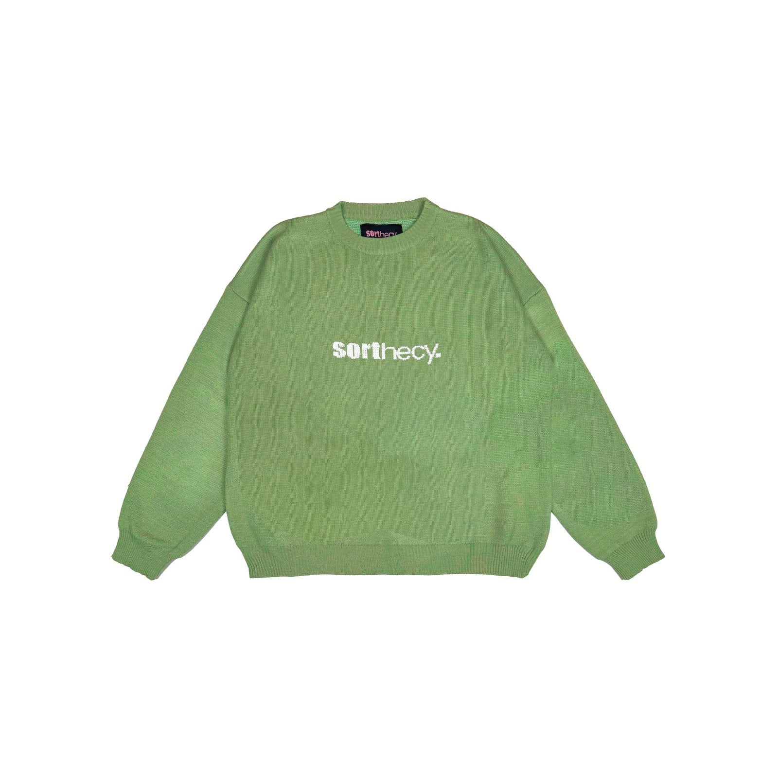 CHERRY KNITTED SWEATER OLIVE
