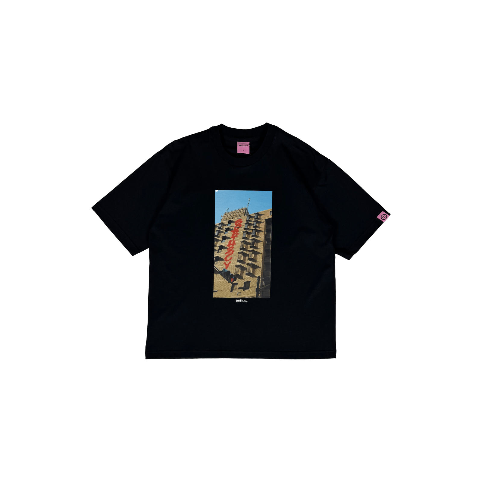 SORTHECY STATE OF DREAM TEE BLACK