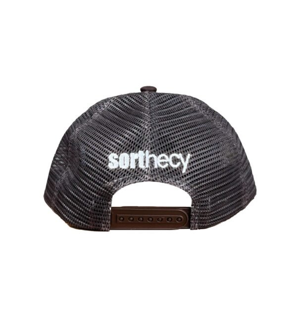 CLASSIC LOGO TRUCKER HAT “DARK BROWN”