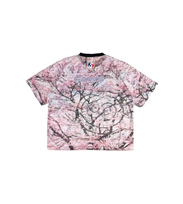 BLOSSOM MESH JERSEY