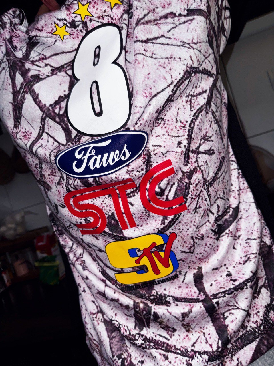 SORTHECY PIXEL BLOSSOMS JERSEY